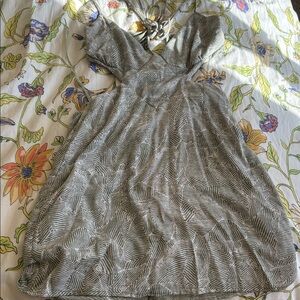 Palm Cutout/Backless Dress